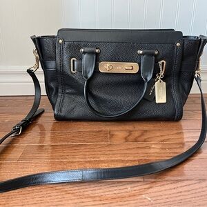 Coach Black Leather Purse